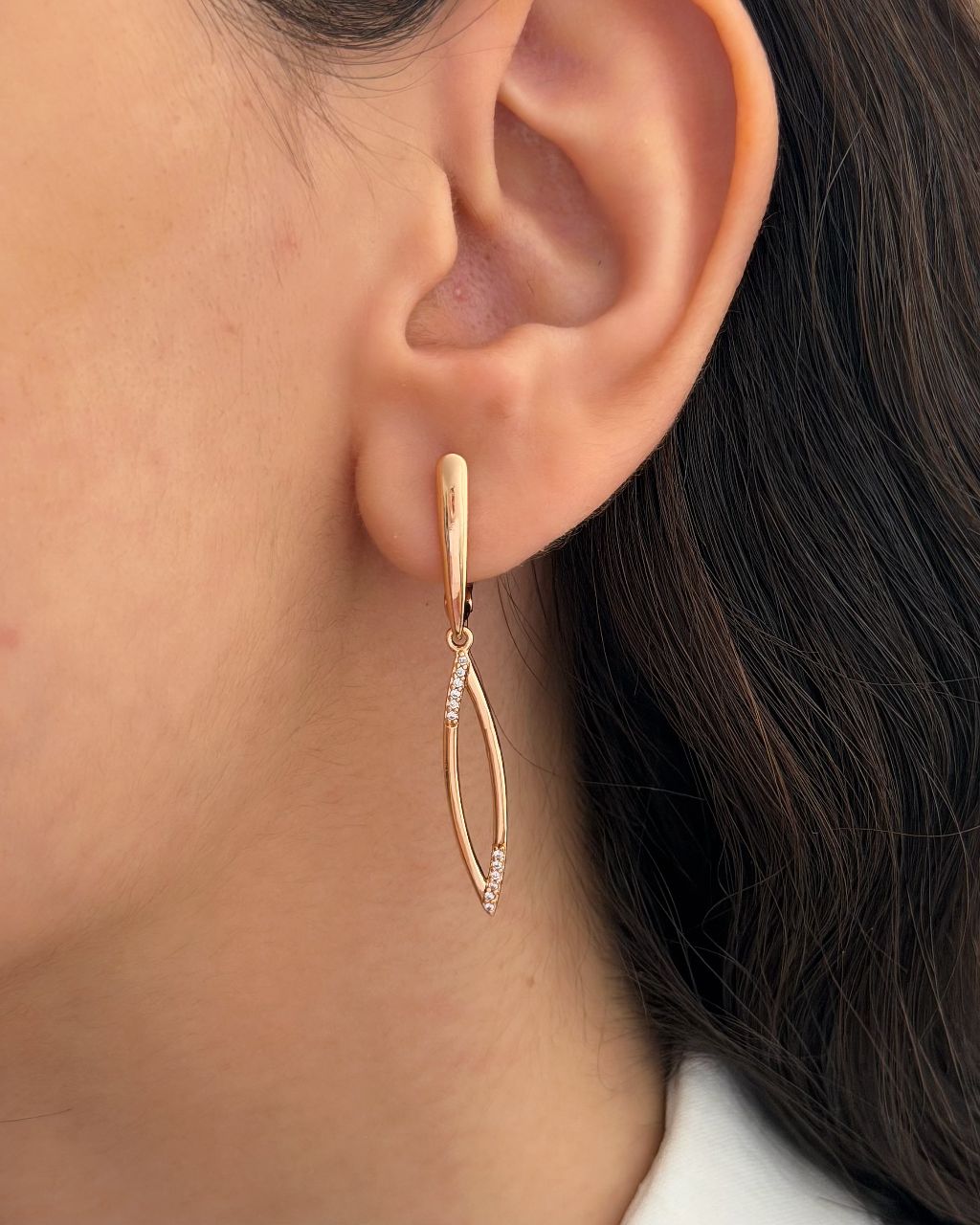 گوشواره ژوپینگ کد 3405 - خرید آنلاین از گالری آداس